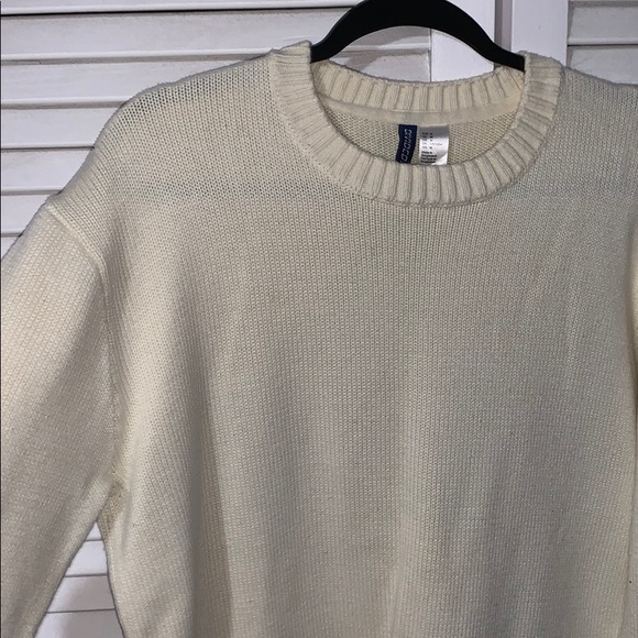 Cream Knit Sweater from Divided HM - Picture 3 of 4